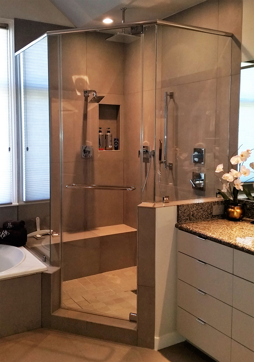 Frameless Showers/Bath Enclosures Absolute Glassworks