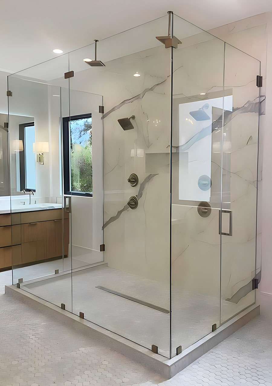 Frameless Shower Install